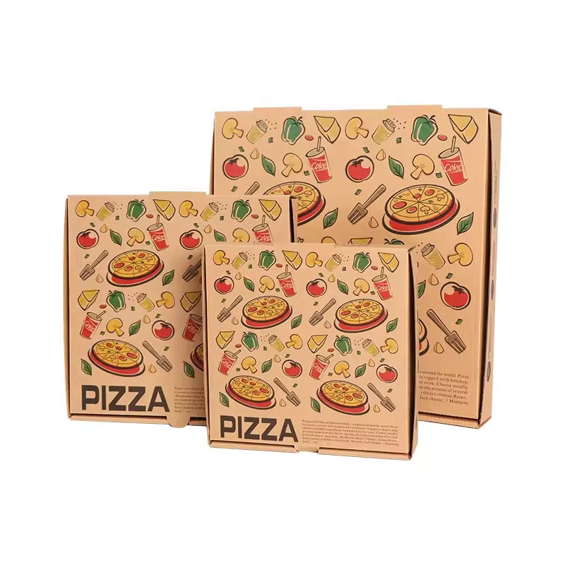 Pizza Packing Paper Carton Box